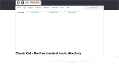 Desktop Screenshot of classiccat.net